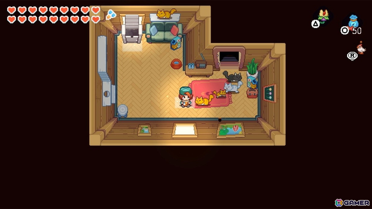 トップダウン型アクションアドベンチャー 「UNDER THE ISLAND ~ニアと不思議な歯車~」がSteamでリリース!日本語のインタフェースと字幕にも対応の画像