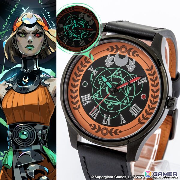 「Hades II」冥界の王女・メリノエを細部まで表現した腕時計、ブルゾン、ボディバッグが登場！の画像