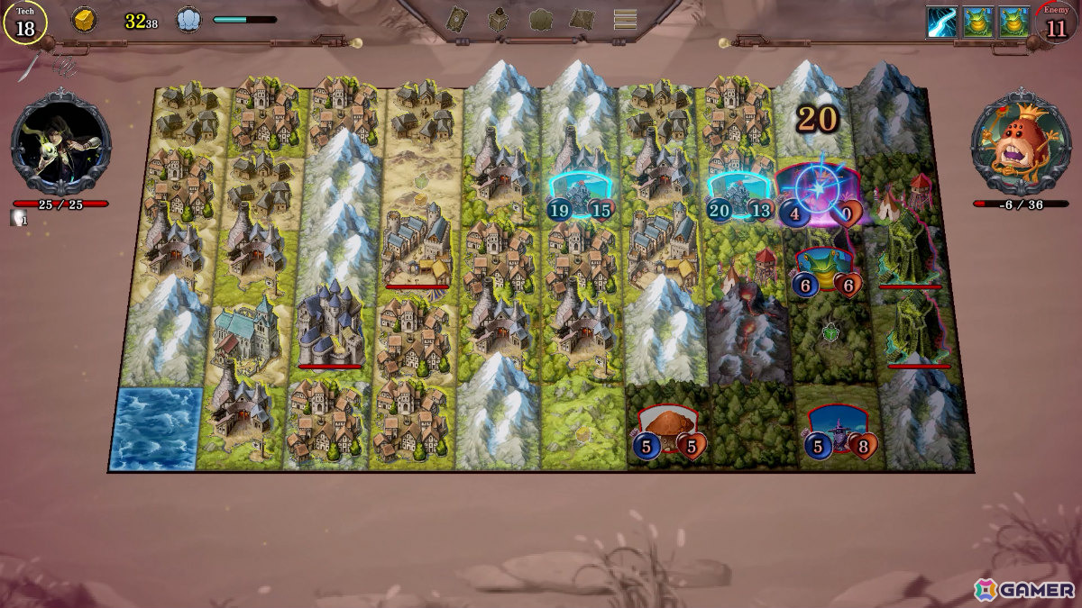 文明VS魔王のデッキ構築型ストラテジー「Carmagist」体験版が公開！文明を発展させ科学技術で魔王軍に勝利せよの画像