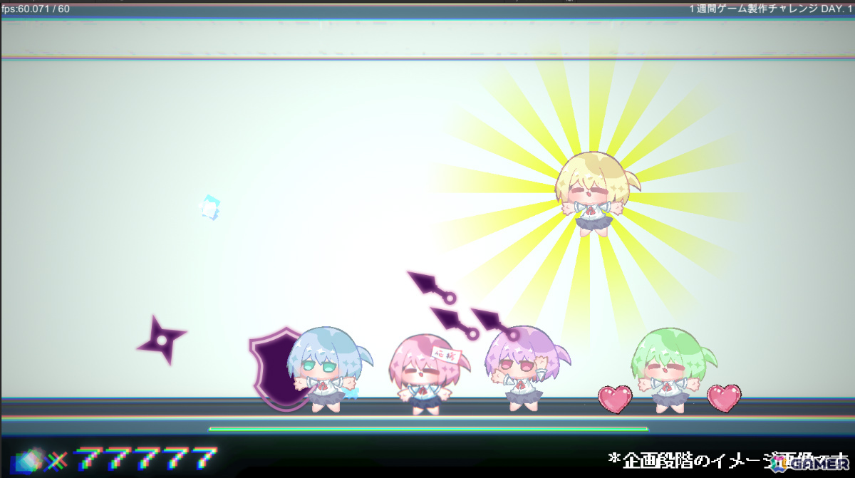 1週間でゲームは作れるのか？個人ゲーム制作者の一条りりり氏が「1週間ゲーム制作チャレンジ」を実施の画像