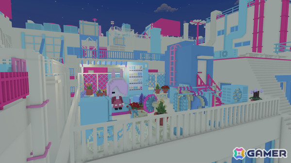 雑居ビルの屋上に自分だけの居場所を作っていくライフゲーム「YUME ROOF」がリリース！の画像