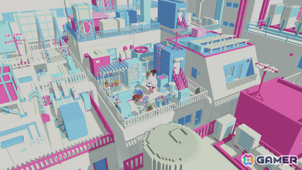 雑居ビルの屋上に自分だけの居場所を作っていくライフゲーム「YUME ROOF」がリリース！の画像
