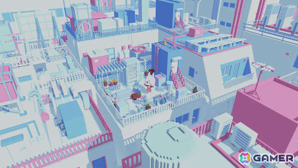 雑居ビルの屋上に自分だけの居場所を作っていくライフゲーム「YUME ROOF」がリリース！の画像