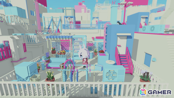 雑居ビルの屋上に自分だけの居場所を作っていくライフゲーム「YUME ROOF」がリリース！の画像2