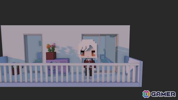 雑居ビルの屋上に自分だけの居場所を作っていくライフゲーム「YUME ROOF」がリリース！の画像