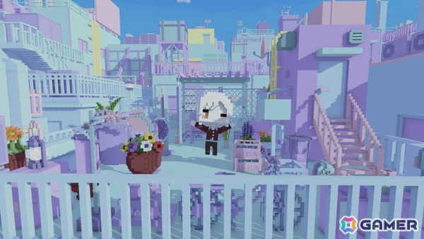雑居ビルの屋上に自分だけの居場所を作っていくライフゲーム「YUME ROOF」がリリース！の画像