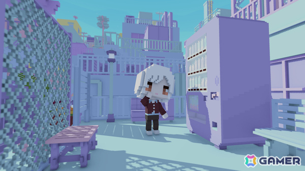 雑居ビルの屋上に自分だけの居場所を作っていくライフゲーム「YUME ROOF」がリリース！の画像