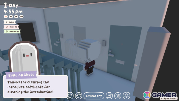 雑居ビルの屋上に自分だけの居場所を作っていくライフゲーム「YUME ROOF」がリリース！の画像