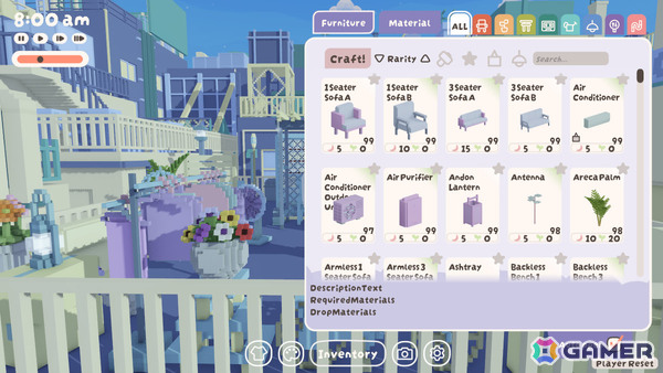 雑居ビルの屋上に自分だけの居場所を作っていくライフゲーム「YUME ROOF」がリリース！の画像