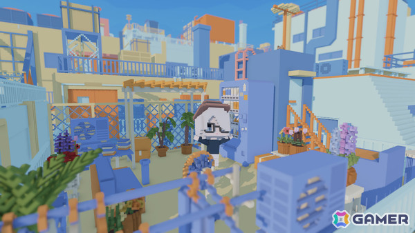 雑居ビルの屋上に自分だけの居場所を作っていくライフゲーム「YUME ROOF」がリリース！の画像