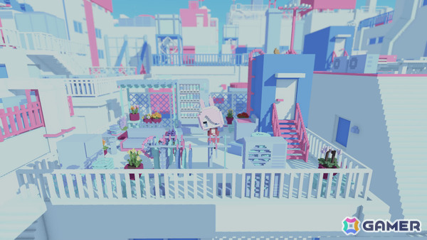 雑居ビルの屋上に自分だけの居場所を作っていくライフゲーム「YUME ROOF」がリリース！の画像