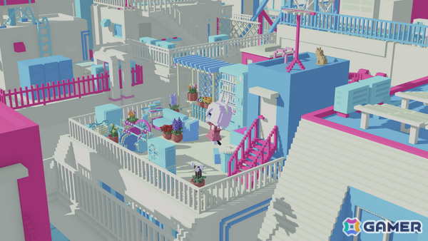 雑居ビルの屋上に自分だけの居場所を作っていくライフゲーム「YUME ROOF」がリリース！の画像