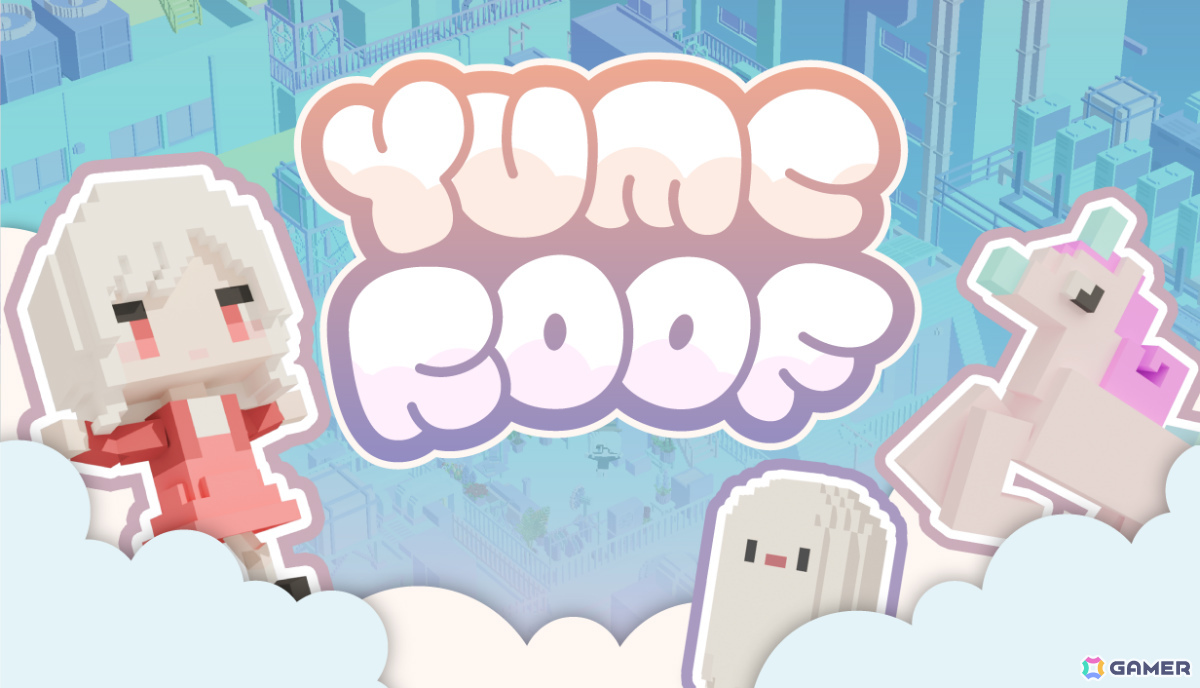 雑居ビルの屋上に自分だけの居場所を作っていくライフゲーム「YUME ROOF」がリリース！の画像