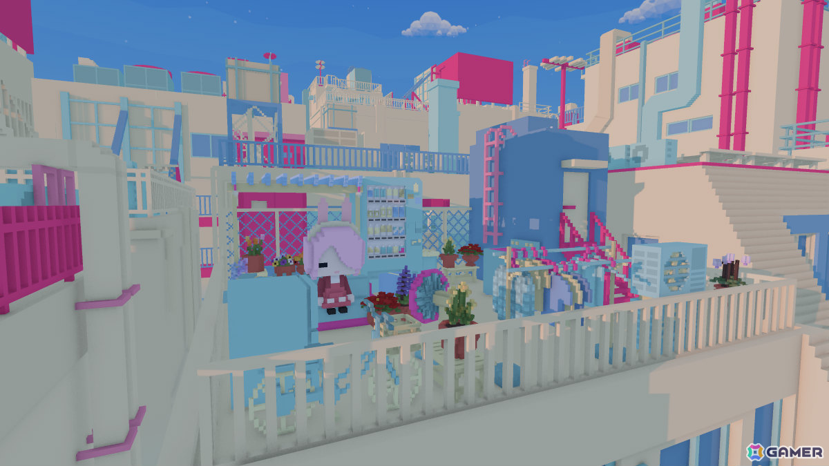 雑居ビルの屋上に自分だけの居場所を作っていくライフゲーム「YUME ROOF」がリリース！の画像15