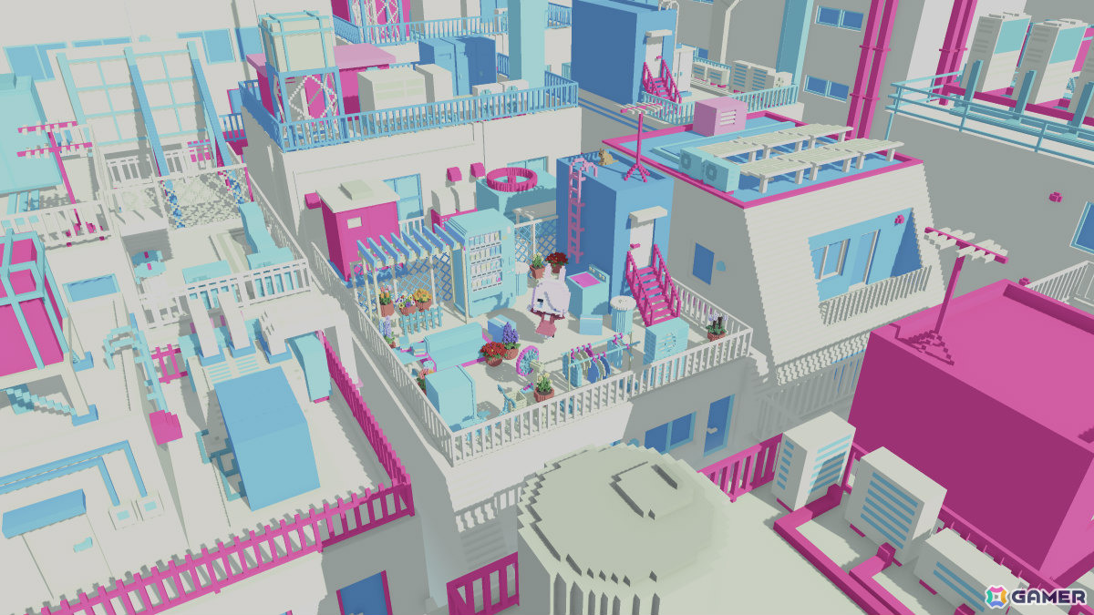 雑居ビルの屋上に自分だけの居場所を作っていくライフゲーム「YUME ROOF」がリリース！の画像17