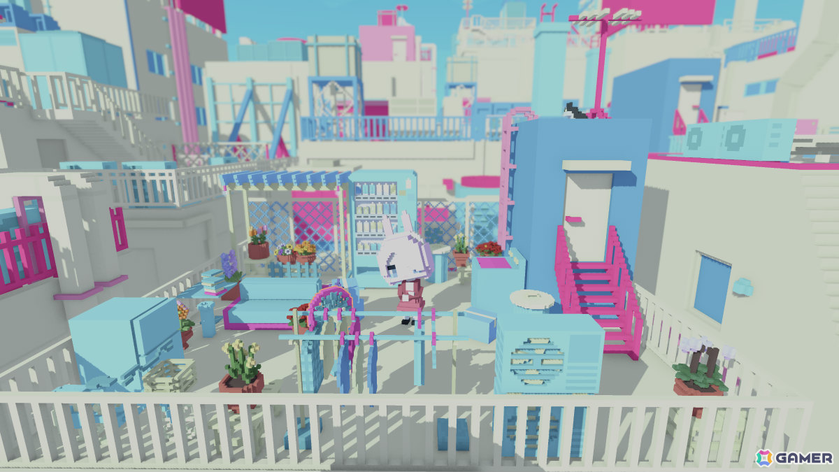 雑居ビルの屋上に自分だけの居場所を作っていくライフゲーム「YUME ROOF」がリリース！の画像