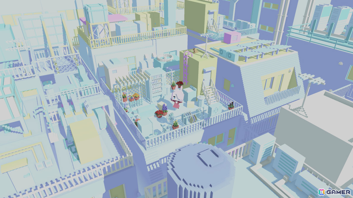 雑居ビルの屋上に自分だけの居場所を作っていくライフゲーム「YUME ROOF」がリリース！の画像20
