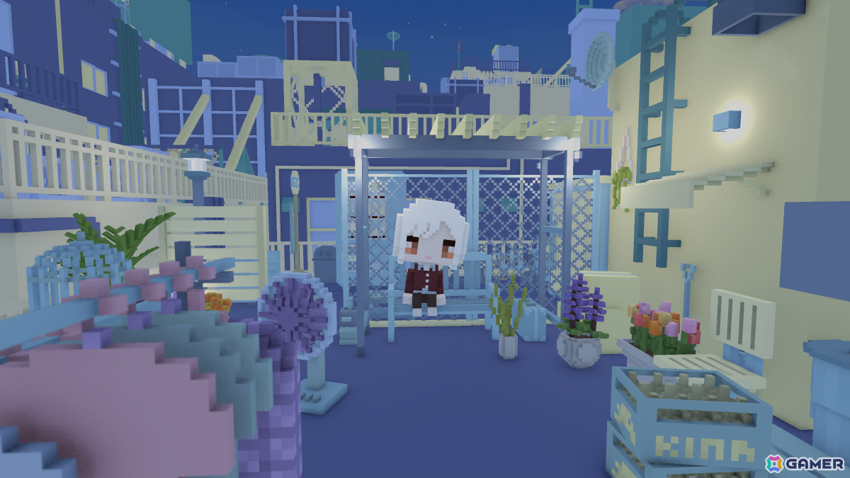 雑居ビルの屋上に自分だけの居場所を作っていくライフゲーム「YUME ROOF」がリリース！の画像23