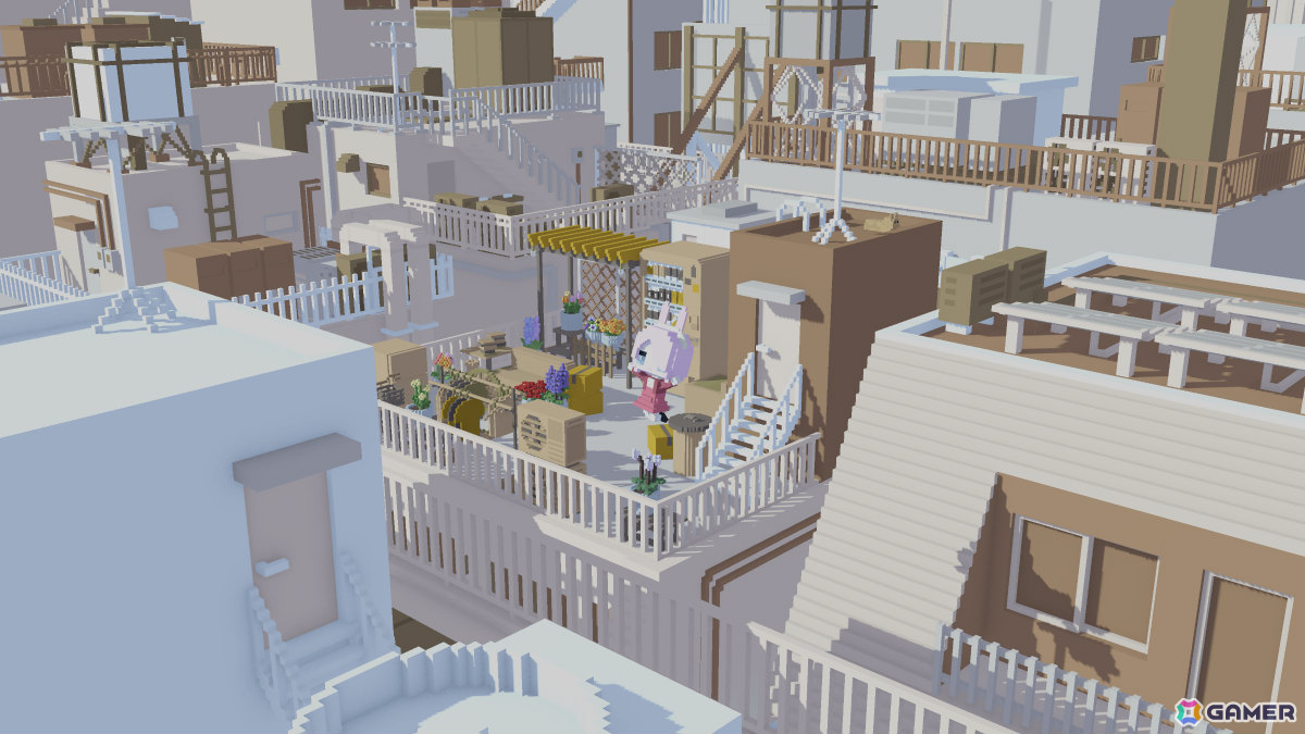 雑居ビルの屋上に自分だけの居場所を作っていくライフゲーム「YUME ROOF」がリリース！の画像3