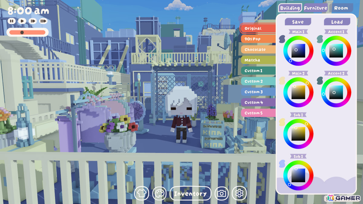 雑居ビルの屋上に自分だけの居場所を作っていくライフゲーム「YUME ROOF」がリリース！の画像30