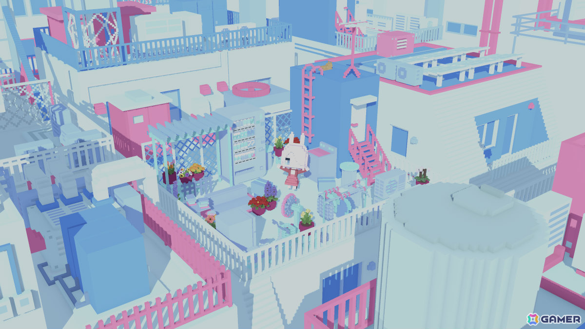 雑居ビルの屋上に自分だけの居場所を作っていくライフゲーム「YUME ROOF」がリリース！の画像4
