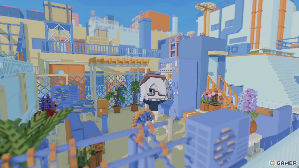 雑居ビルの屋上に自分だけの居場所を作っていくライフゲーム「YUME ROOF」がリリース！の画像6