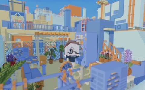 雑居ビルの屋上に自分だけの居場所を作っていくライフゲーム「YUME ROOF」がリリース！