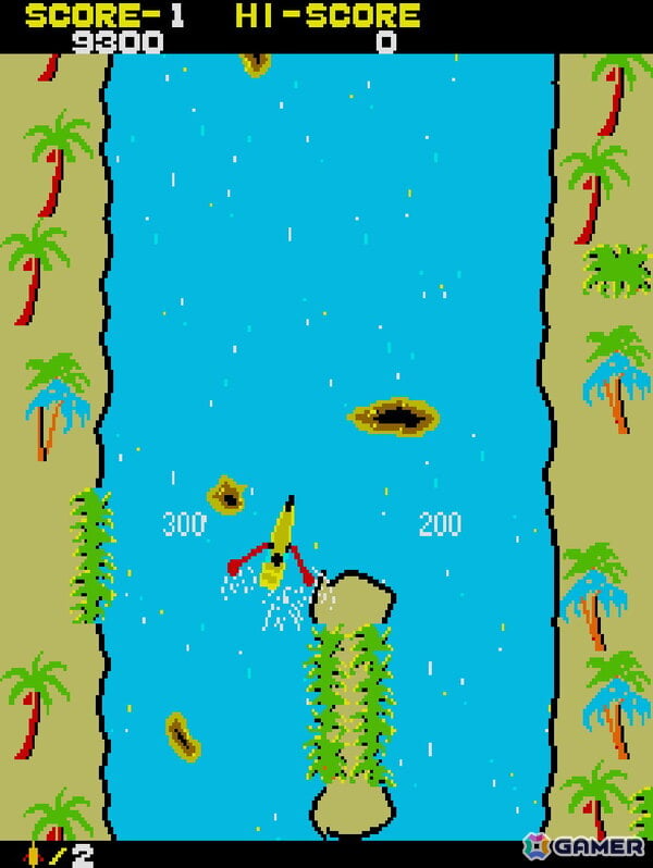 ワニや悪者が潜む川を突き進め！アクションゲーム「アドベンチャーカヌー」がアーケードアーカイブス/アーケードアーカイブス2として2月19日に配信の画像