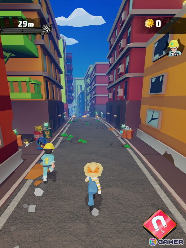 アニメ「ニャイト・オブ・ザ・リビングキャット」の世界が舞台のランゲーム「ニャイト・ランニャーズ」がスマホ向けに配信！の画像9
