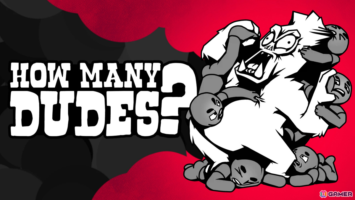 “野郎”軍団を編成してバカバカしい敵とのバトルを楽しむカオスオートバトラー「How Many Dudes?」がSteam Nextフェスに参加！の画像