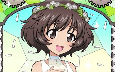 「ガールズ＆パンツァー 戦車道大作戦！」ステンドグラス衣装の秋山優花里がオールスター生徒ガチャに登場！