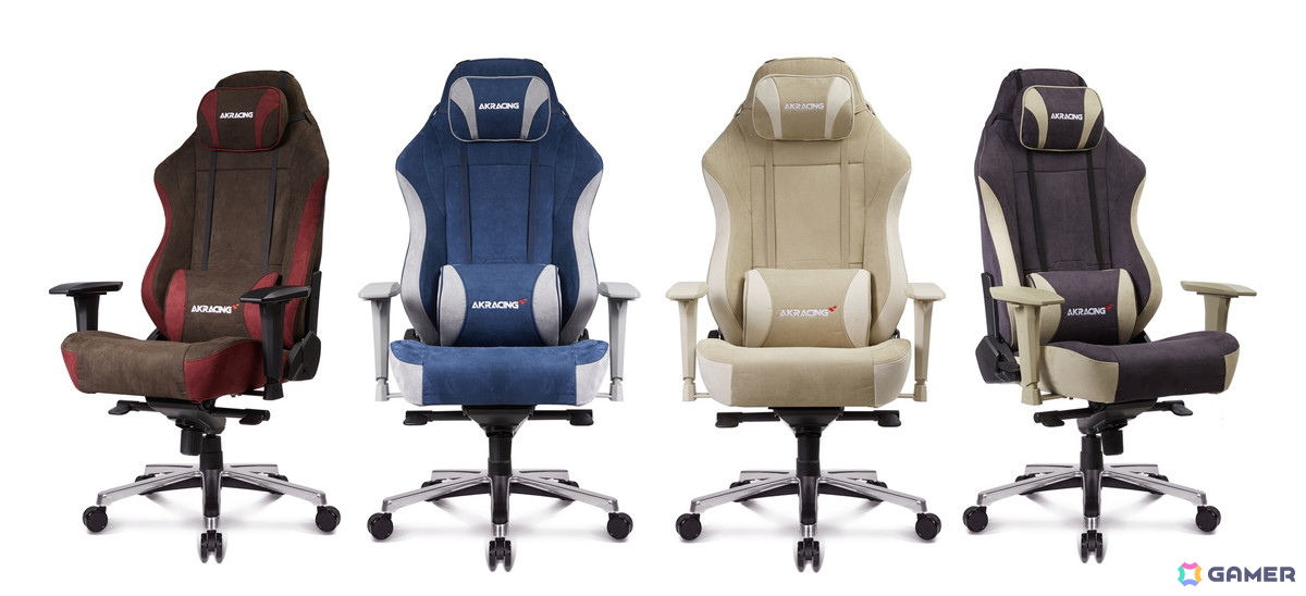 AKRacingよりスエード調ファブリック素材を採用したチェア FAURAシリーズが2月25日に発売！アースカラーを採用した落ち着いたデザインにも注目の画像