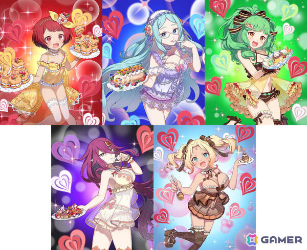 「ごまおつ」バレンタインイベント悪魔編が開催！スイーツモチーフの衣装を着た悪魔たちをゲットしようの画像3
