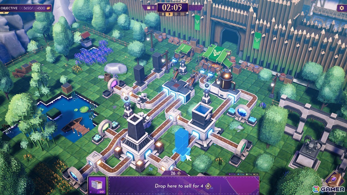 魔法とテクノロジーが融合したローグライト自動化シム「ファクトマンサー」がSteam向けに開発中！の画像4