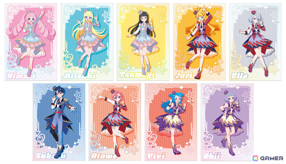 グッズ購入特典：トレーディングポストカード（全9種） ※ランダムでのお渡しとなります。