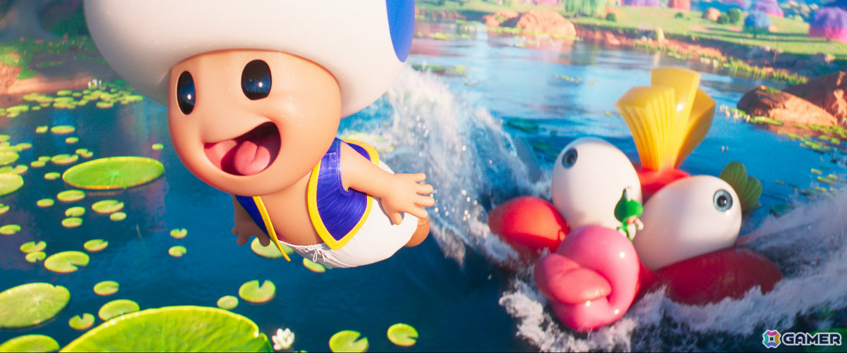 「ザ・スーパーマリオギャラクシー・ムービー」ヨッシーたちの姿を映した新着場面写真が公開!映画オリジナルジャケットなどが当たるキャンペーンも2月27日より実施の画像