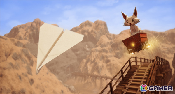 迷子の手紙となって冒険する3Dアクション「Origament: A Paper Adventure」が2026年第1四半期に発売！の画像