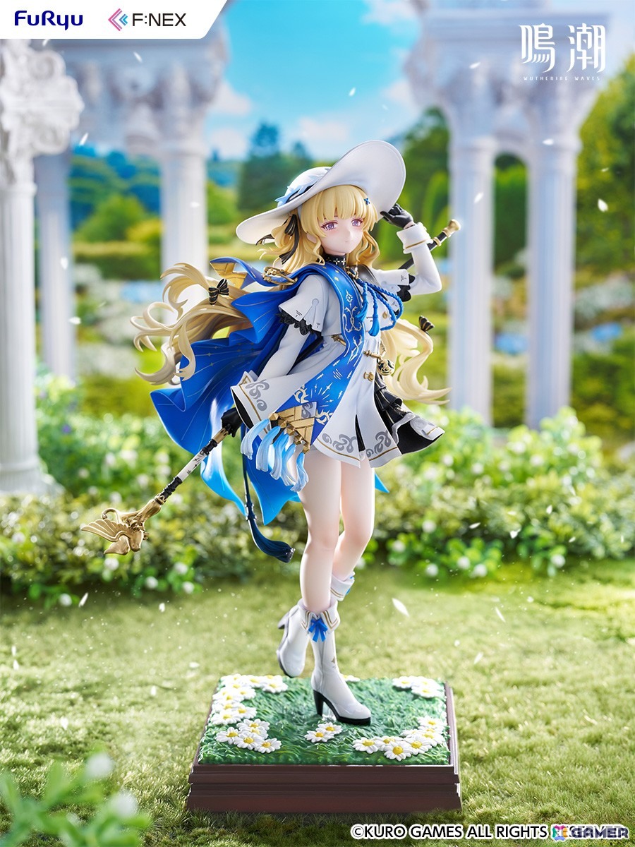 「鳴潮」よりフィービーが作中の印象的な立ち絵イラストで立体化!彼女の持つ神秘的かつ清楚な雰囲気を余すことなく表現の画像