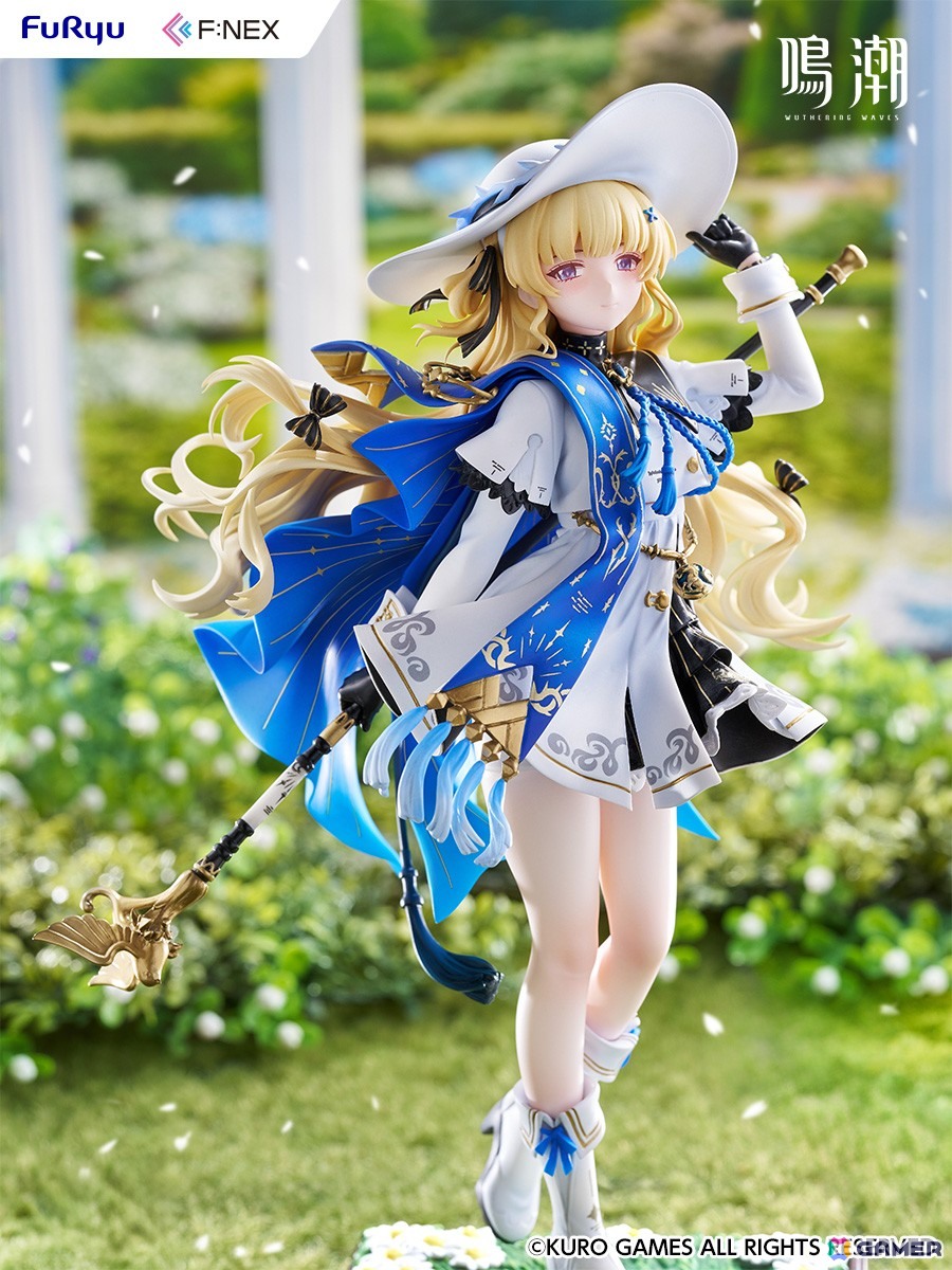 「鳴潮」よりフィービーが作中の印象的な立ち絵イラストで立体化!彼女の持つ神秘的かつ清楚な雰囲気を余すことなく表現の画像