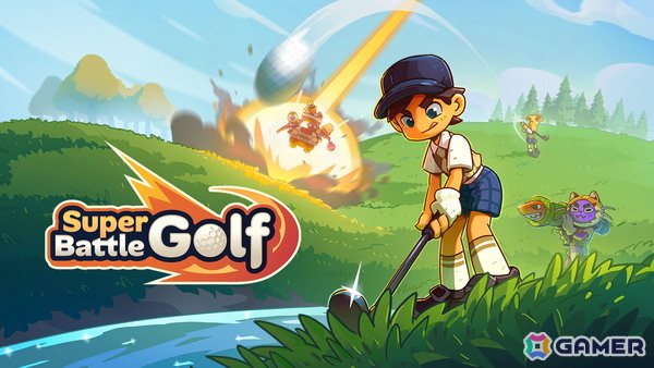 最速カップインを目指す最大8人プレイのはちゃめちゃゴルフゲーム「Super Battle Golf」がSteamで配信！ロケランやカートを駆使した妨害もの画像1