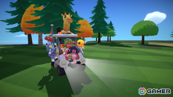 最速カップインを目指す最大8人プレイのはちゃめちゃゴルフゲーム「Super Battle Golf」がSteamで配信！ロケランやカートを駆使した妨害もの画像7