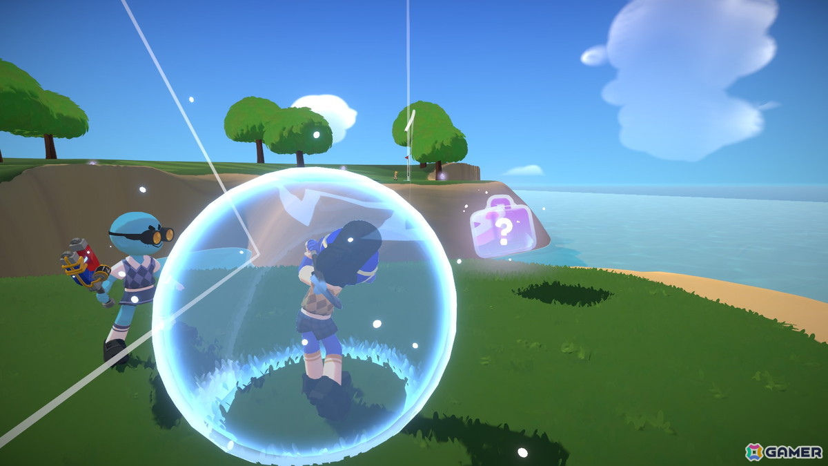 最速カップインを目指す最大8人プレイのはちゃめちゃゴルフゲーム「Super Battle Golf」がSteamで配信！ロケランやカートを駆使した妨害もの画像6