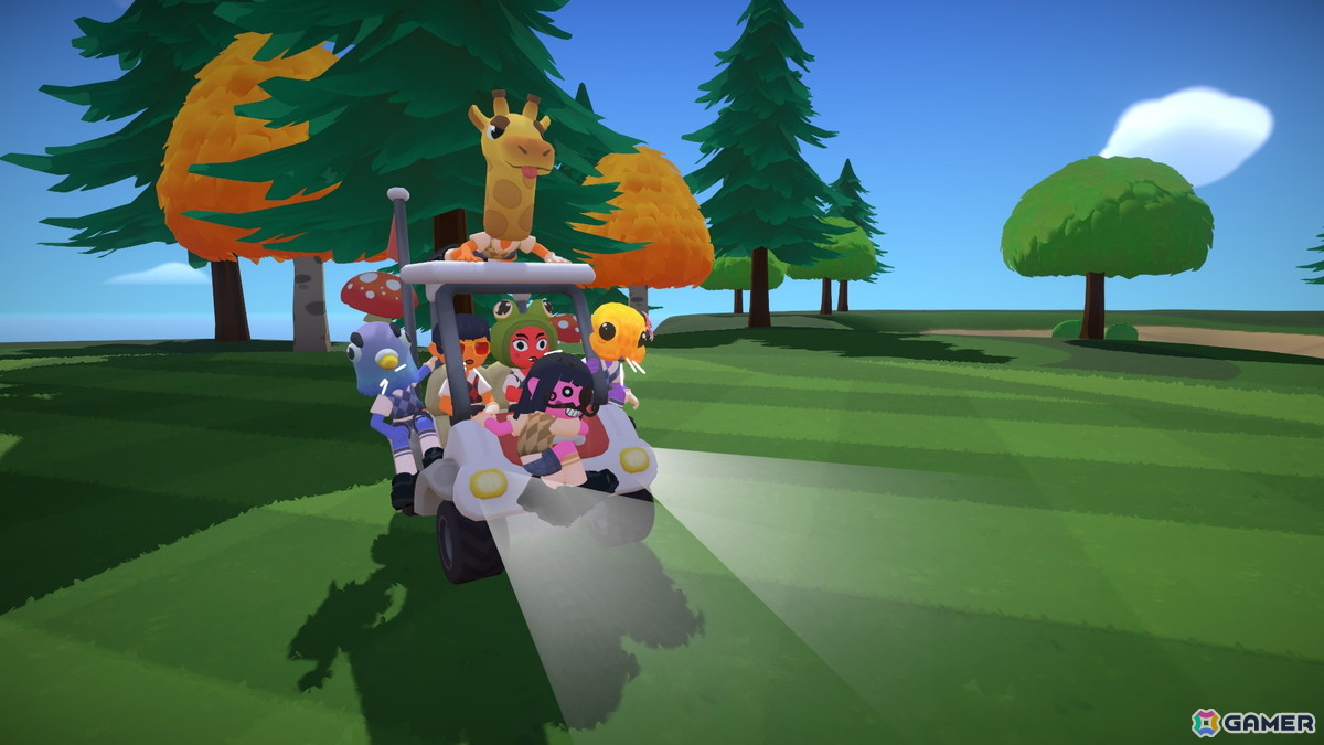 最速カップインを目指す最大8人プレイのはちゃめちゃゴルフゲーム「Super Battle Golf」がSteamで配信！ロケランやカートを駆使した妨害もの画像7
