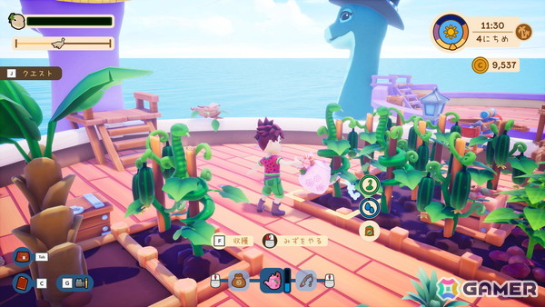 恐竜の背中に乗って旅をする農場ADV「Collector's Cove」が3月12日に発売！農作や釣り、探索などスローライフと冒険の両方が楽しめるの画像11