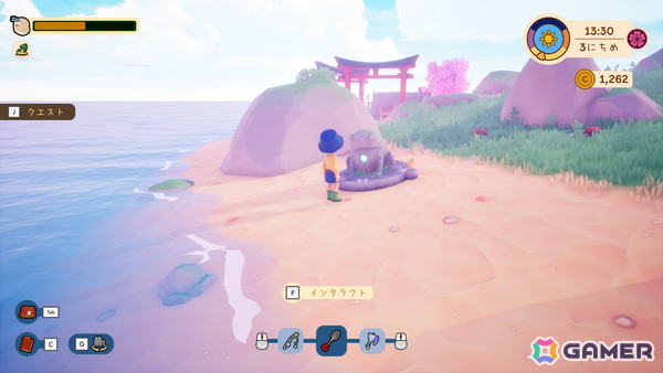 恐竜の背中に乗って旅をする農場ADV「Collector's Cove」が3月12日に発売！農作や釣り、探索などスローライフと冒険の両方が楽しめるの画像9