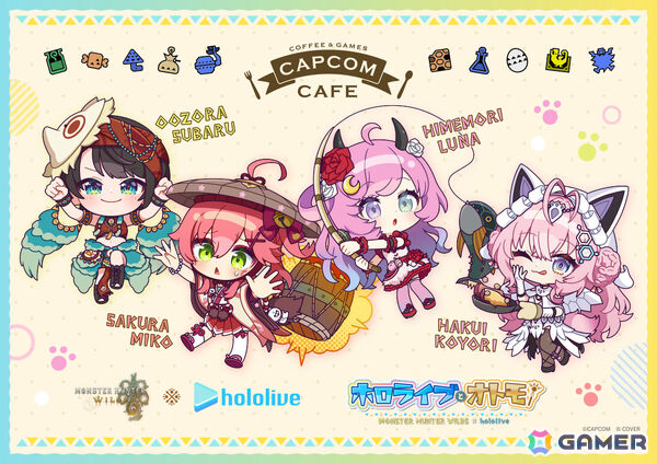 「モンスターハンターワイルズ」ホロライブの大空スバルさん、さくらみこさん、姫森ルーナさん、博衣こよりさんとのコラボが2月27日より開催！の画像5