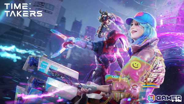 タイムサバイバルシューター「TIME TAKERS」の第1回グローバルCBTが3月13日より開催！3人1チームで戦うトリオモードを体験可能の画像1