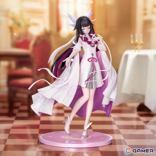 「原神」謎多きファトゥスの一員・コロンビーナが1/8スケールフィギュアに！取り外し可能な透明なベールがおぼろげな月光のように彼女を優しく包み込むの画像1