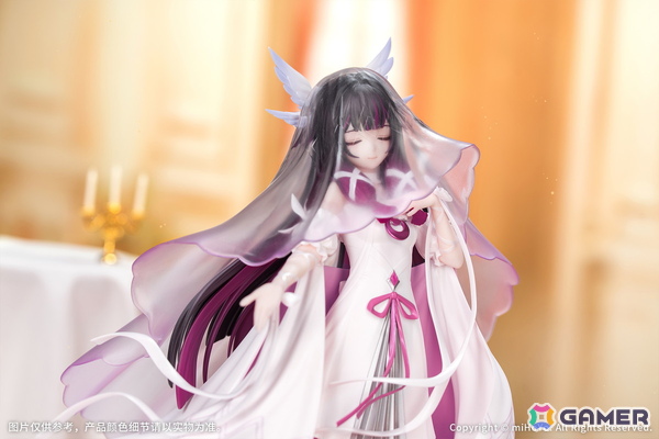 「原神」謎多きファトゥスの一員・コロンビーナが1/8スケールフィギュアに！取り外し可能な透明なベールがおぼろげな月光のように彼女を優しく包み込むの画像6