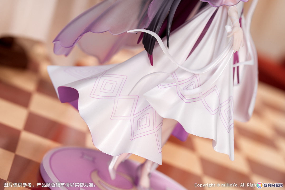 「原神」謎多きファトゥスの一員・コロンビーナが1/8スケールフィギュアに！取り外し可能な透明なベールがおぼろげな月光のように彼女を優しく包み込むの画像3